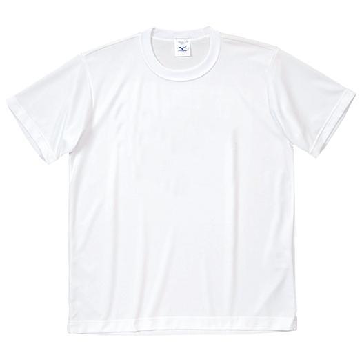 Tシャツ（ホワイト／マーク無）|87WT21001|ミズノトレーニング