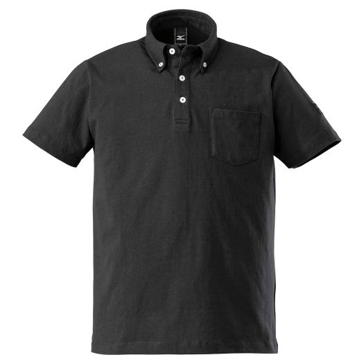 ワークボタンダウンポロシャツ(半袖)[ユニセックス]|F2JA1180|ウエア
