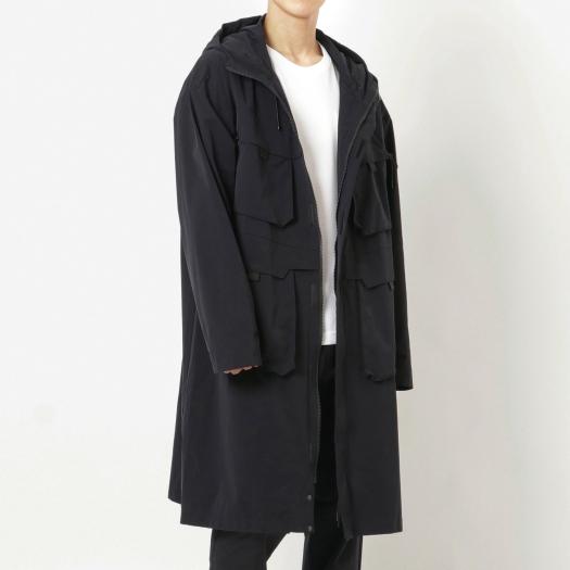 A.P.C.黒コートUtileMac /MIZUNOコラボコートユニセックス