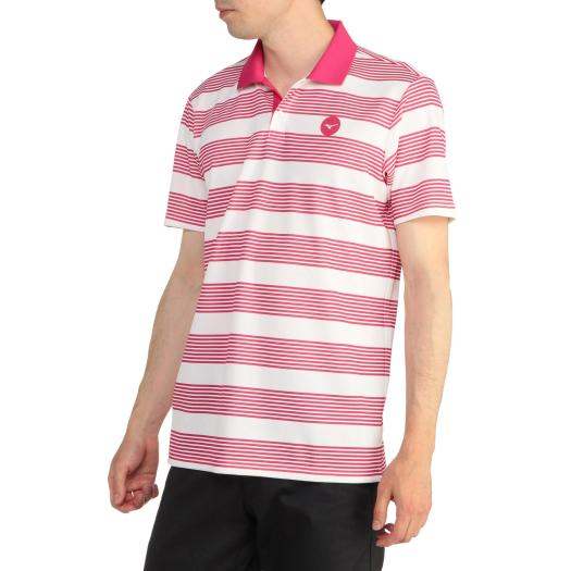 ダブルジャガード半袖ポロシャツ[メンズ]|E2MA2022|半袖シャツ|ゴルフ