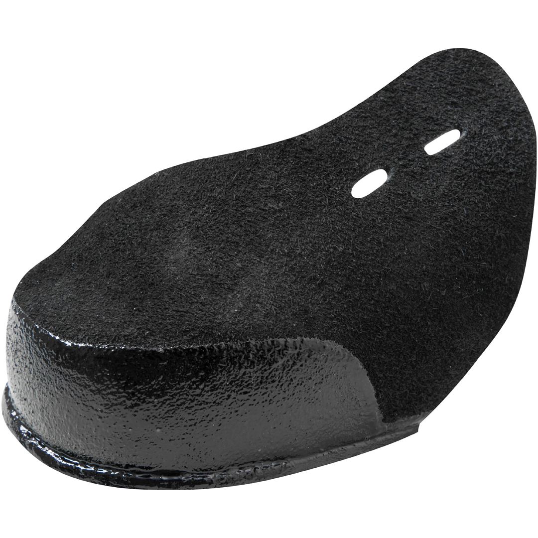 P革(牛革製／右足取付け用)(加工代込み) ブラック O（27.0～30.0cm）