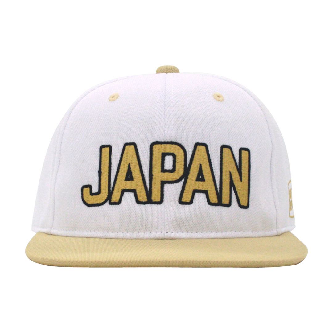 SOFT JAPANレプリカキャップ(フラット型) ゴールド F