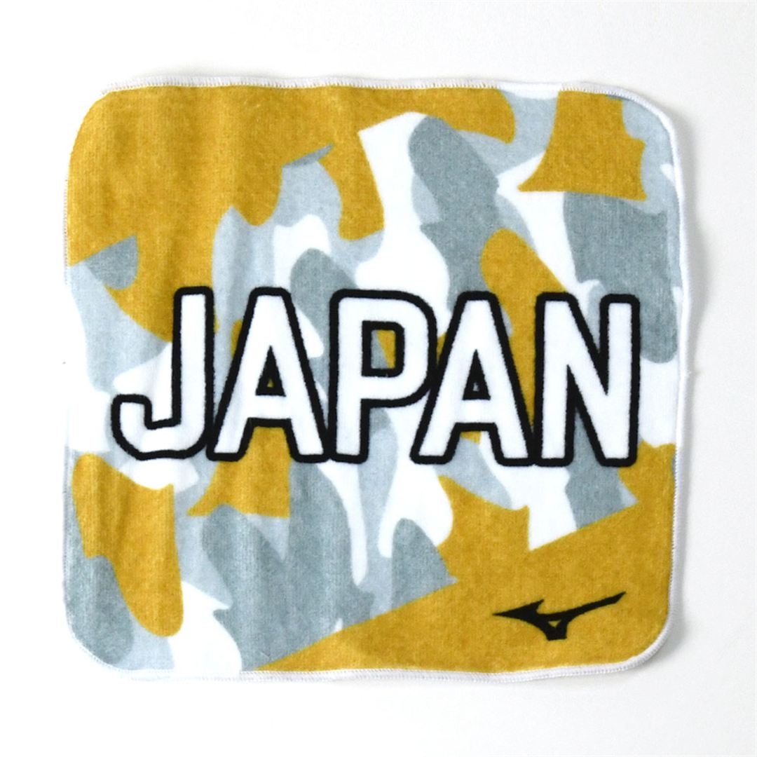 SOFT JAPANミニタオル ゴールド