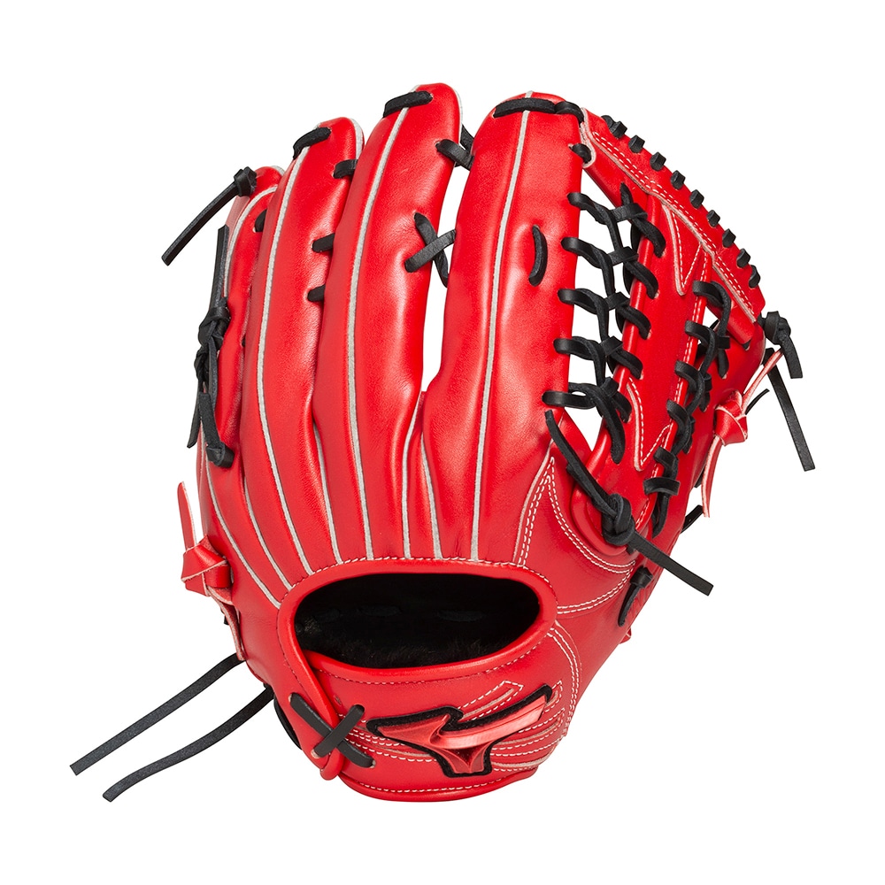 ソフトボール用ウィルドライブ レッド IBE限定スペック【外野手向け／サイズ13】 ラディッシュ×ブラック 左投げ用