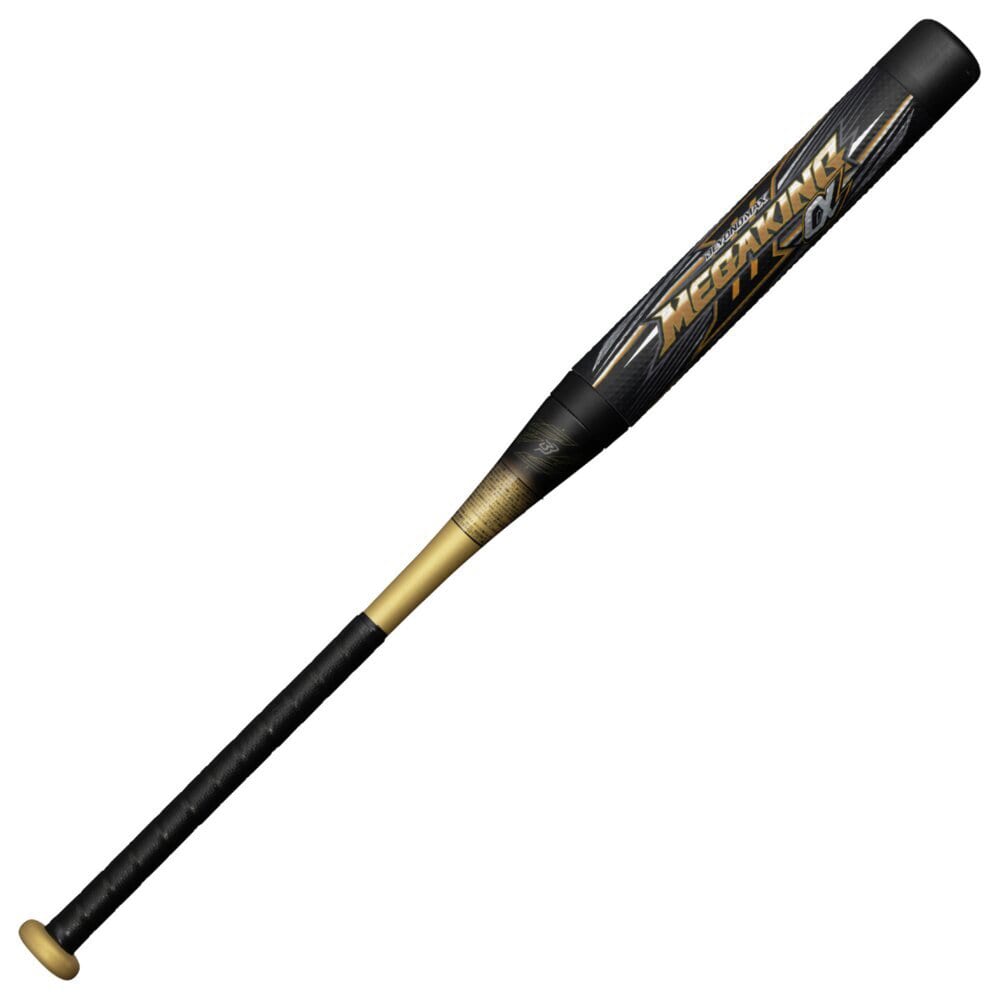 ソフトボール用ビヨンドマックスメガキング ミドル(FRP製／84cm／平均680g)(3号／ゴムボール用) ブラック×ゴールド
