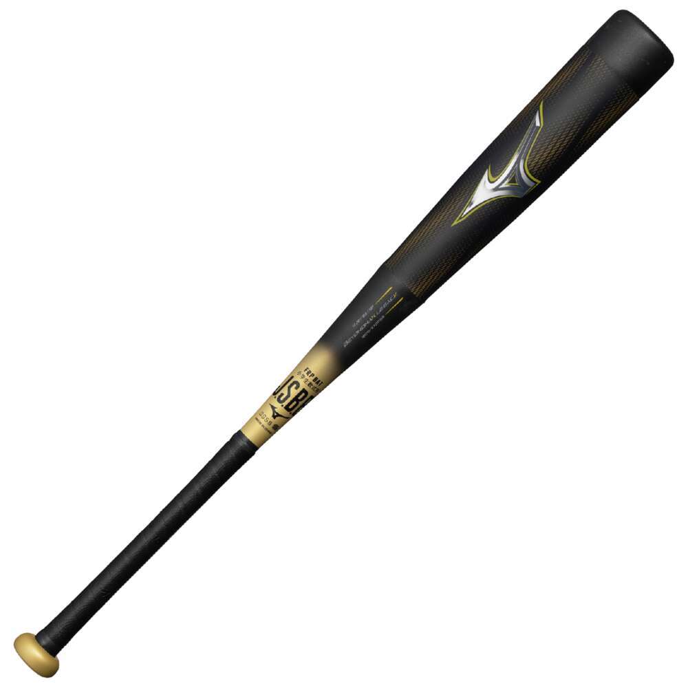 小学生軟式用ビヨンドマックスレガシー トップ(FRP製／78cm／平均560g) ブラック×ゴールド