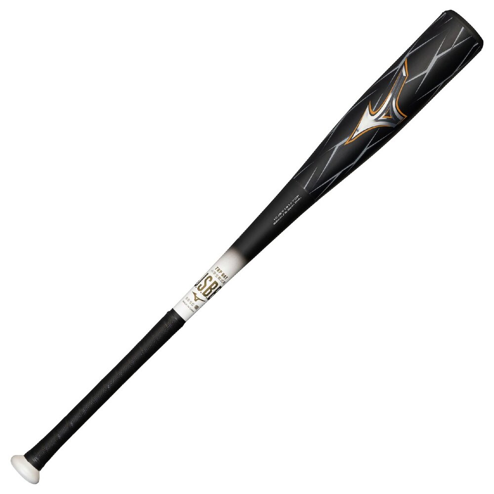 小学生軟式用ビヨンドマックス ヘイズ トップ(FRP製／82cm／平均680g) ブラック×ゴールド