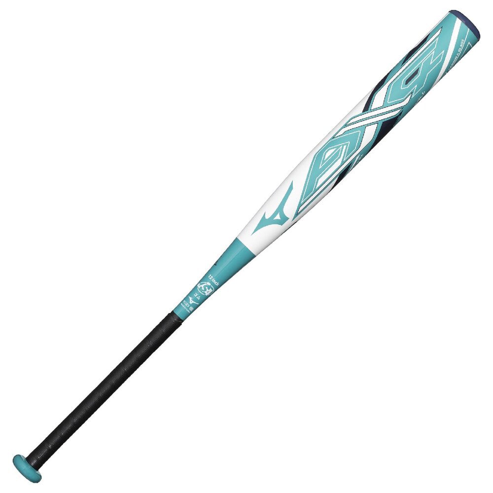 ソフトボール用AX4 トップ(FRP製／85cm／平均740g)(12インチ／ゴムボール用) ホワイト×ヒスイ