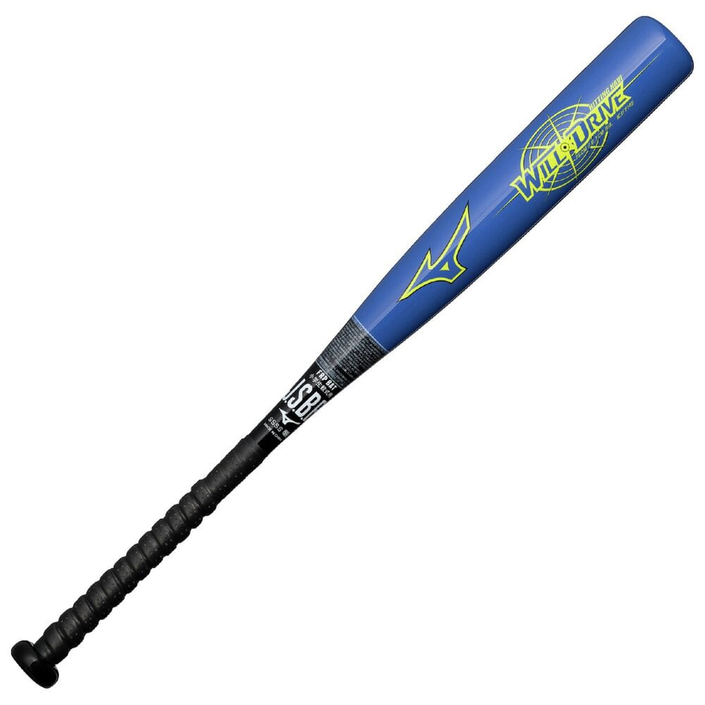 小学生軟式用ウィルドライブ ブルー×ヒッティングナビ トップ(FRP製／76cm／平均440g) ブルー