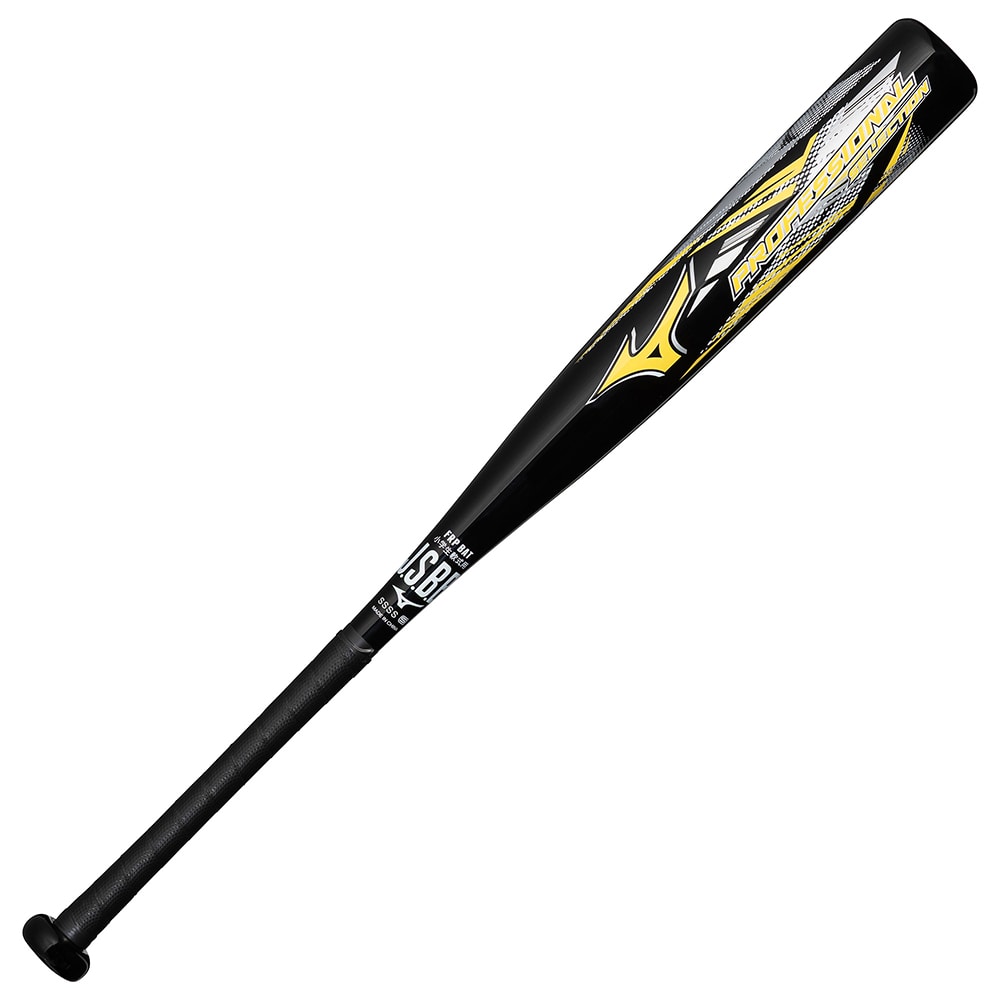 小学生軟式用プロフェッショナルセレクション ミドル(FRP製／76cm／平均480g) ブラック（近藤健介モデル）