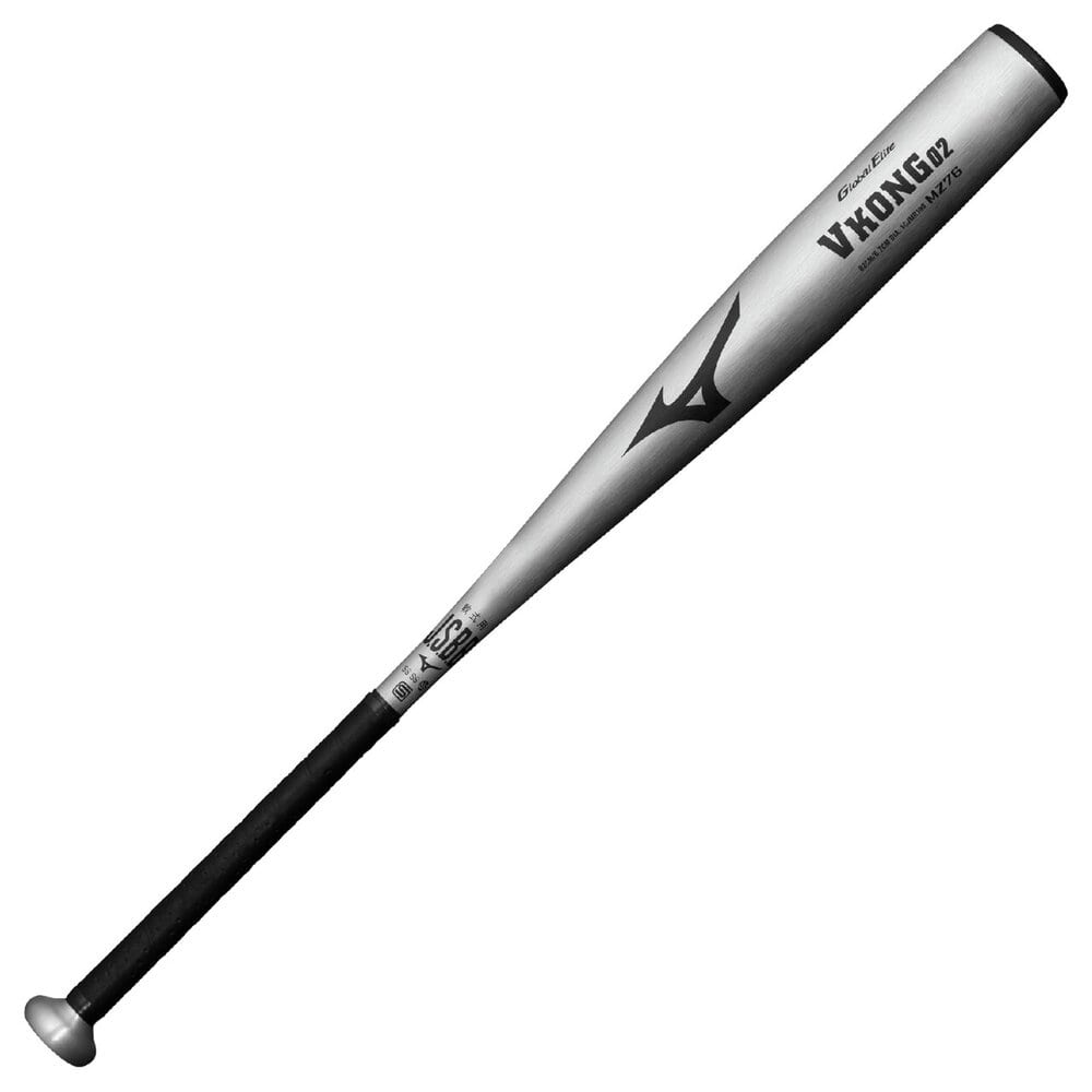 軟式用【グローバルエリート】Vコング02 ミドル(金属製／82cm／平均720g) シルバー