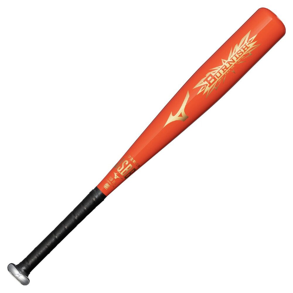 小学生軟式用バーニッシュ ミドル(金属製／66cm／平均500g) レッド
