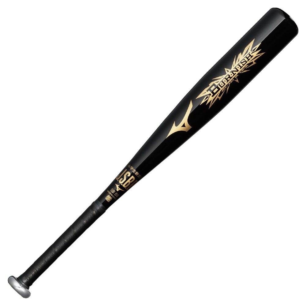 小学生軟式用バーニッシュ ミドル(金属製／68cm／平均520g) ブラック