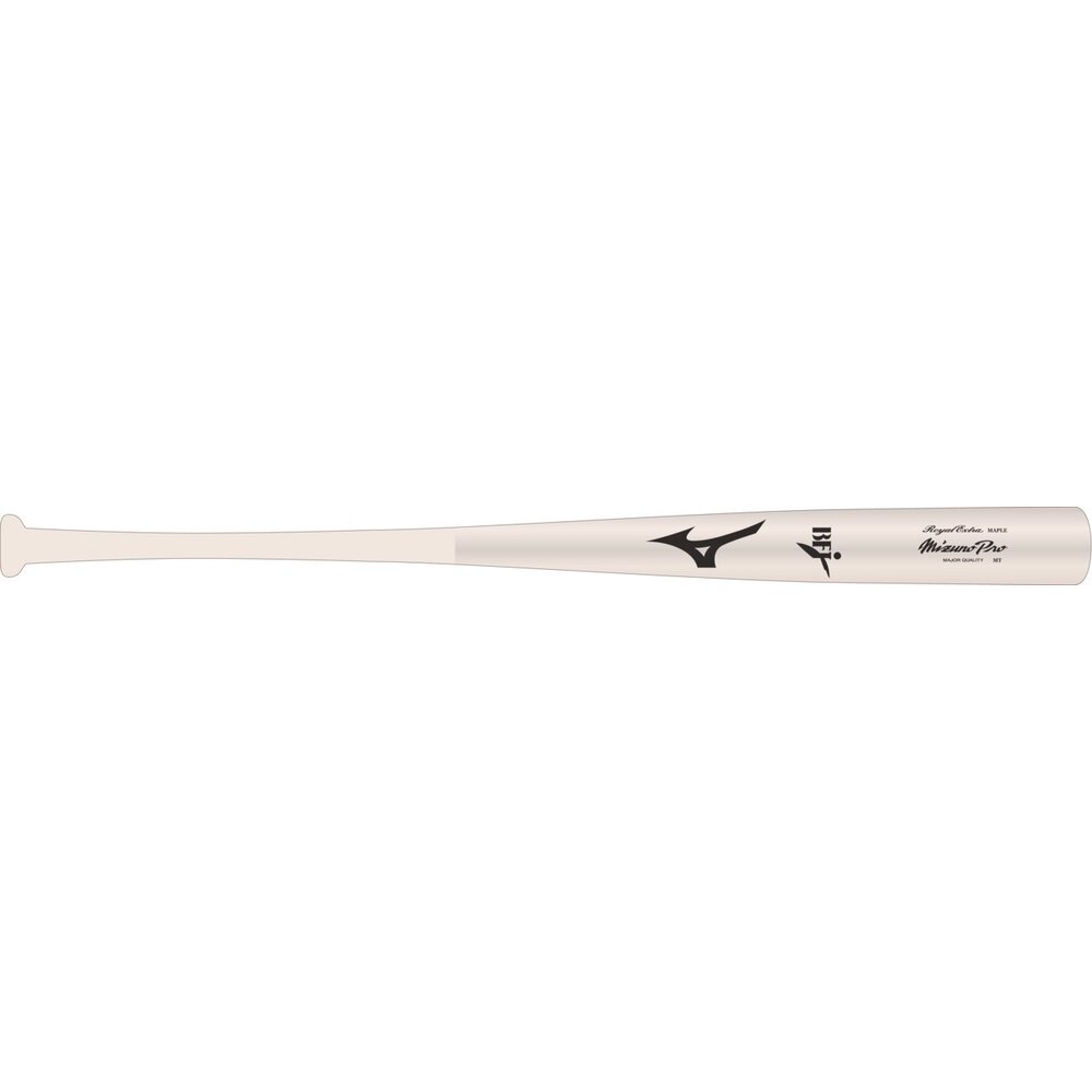 硬式用【ミズノプロ】ロイヤルエクストラ メイプル(木製／84cm／平均880g) 透明×生地だし（宮崎型）