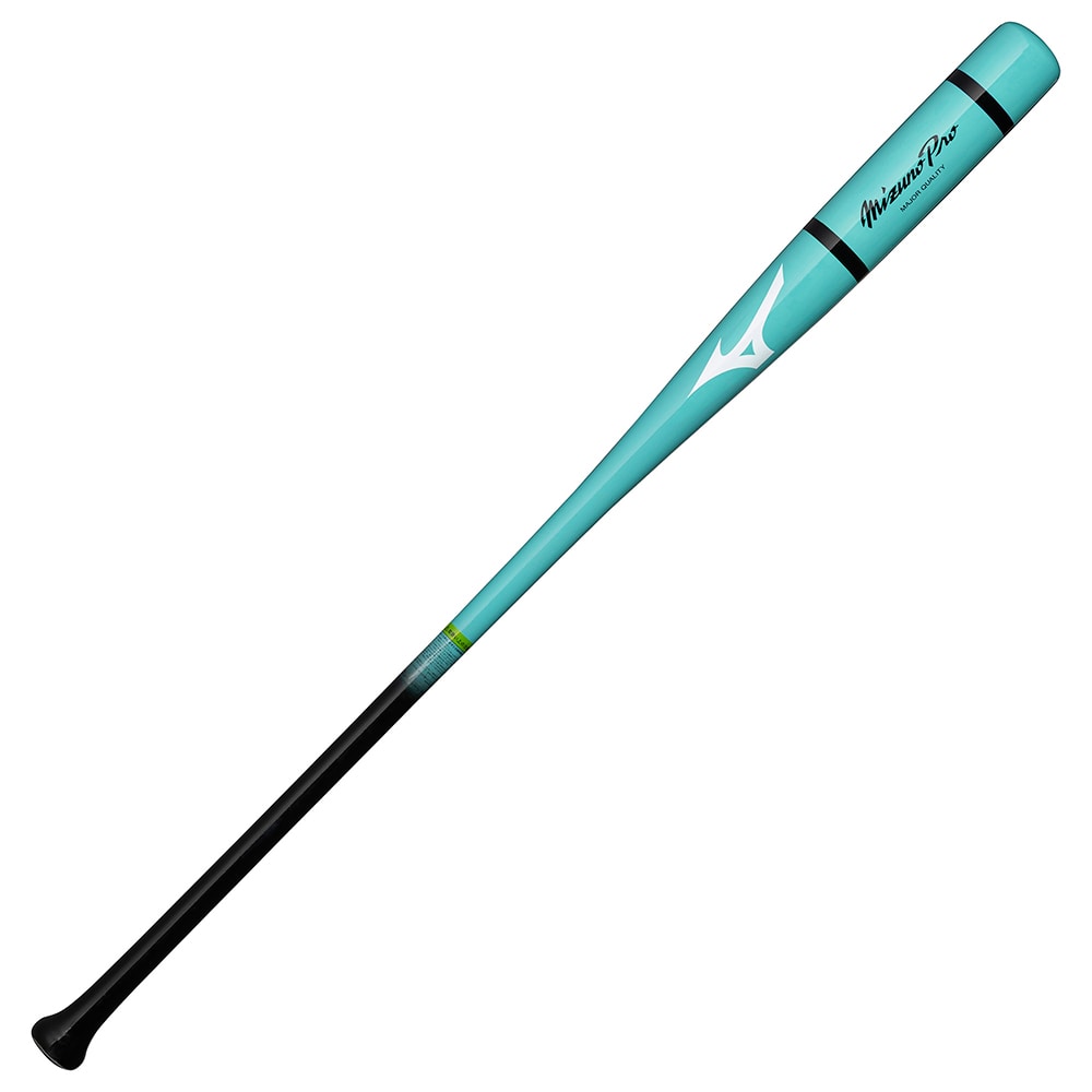【ミズノプロ】ノック(木製／96cm／平均580g) ヒスイ×ブラック