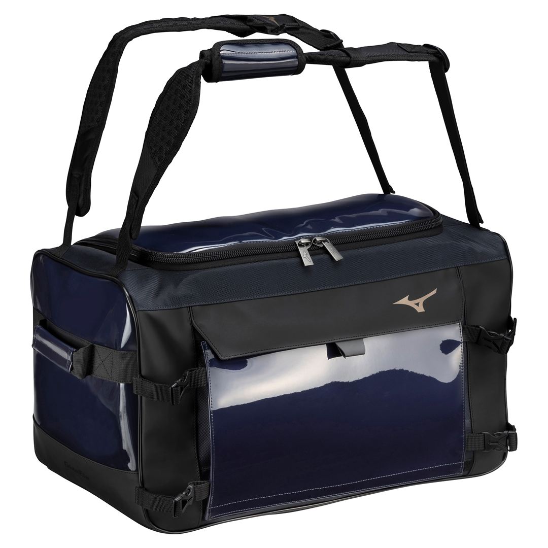 【グローバルエリート】セカンドバッグエナメル(45L) ネイビー