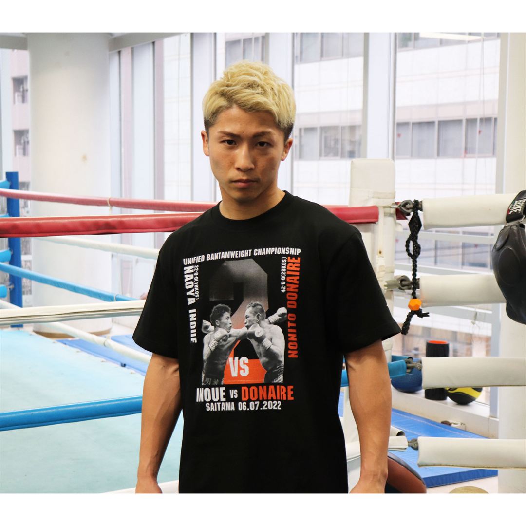 6.7 井上尚弥VSノニト・ドネア限定Tシャツ ブラック M