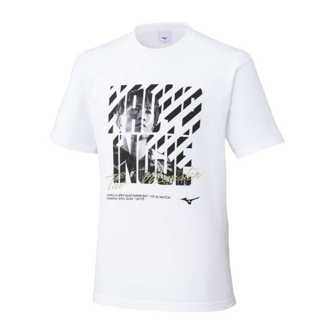 【ミズノ公式オンライン限定】12.24東京 井上尚弥選手試合記念 Tシャツ ホワイト S