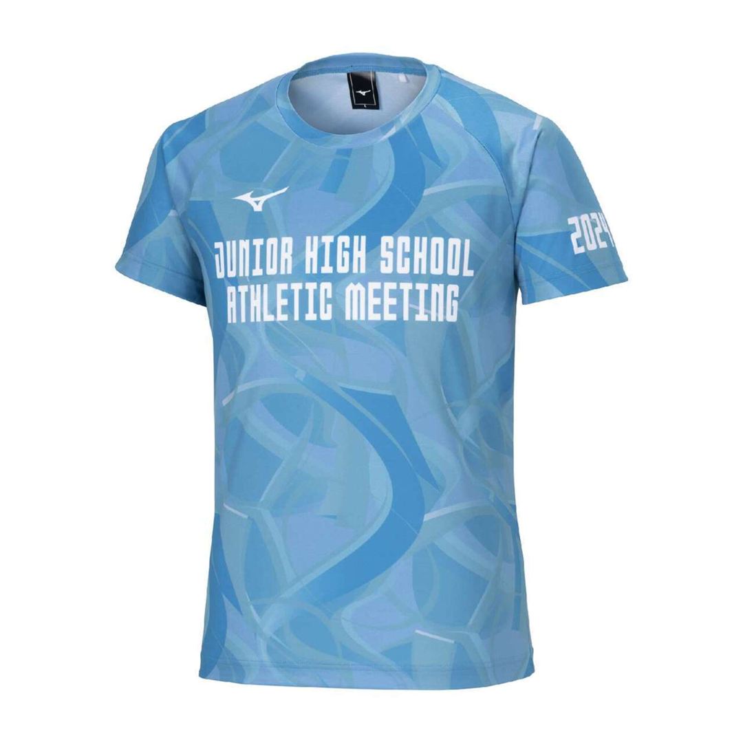 2024全国中学校体育大会限定Tシャツ パリジャンブルー XS