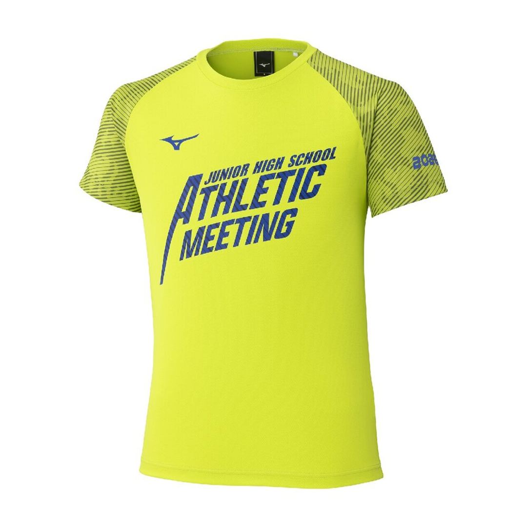 2026全国中学校体育大会限定Tシャツ ライムグリーン XL