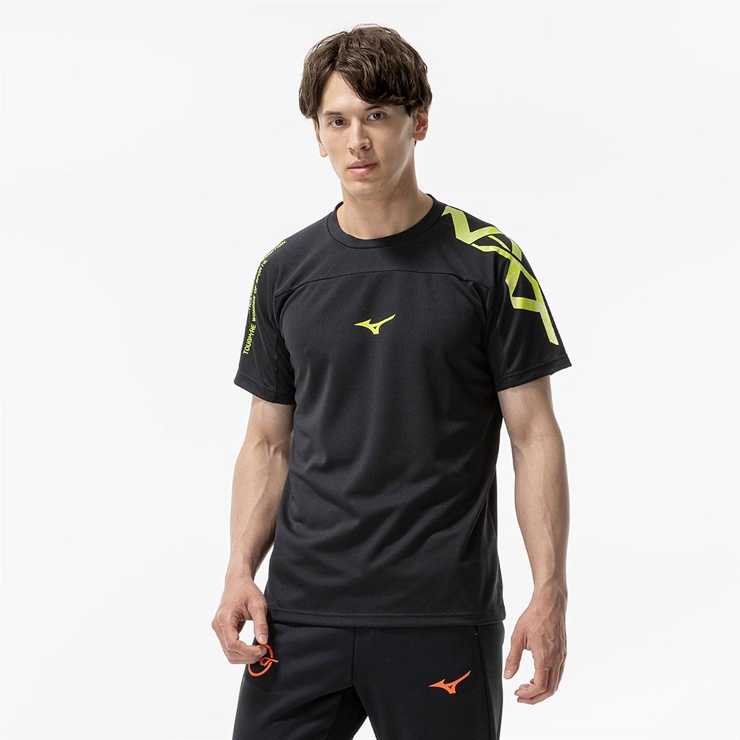 【抗菌防臭／防汚】N-XT Tシャツ ブラック S