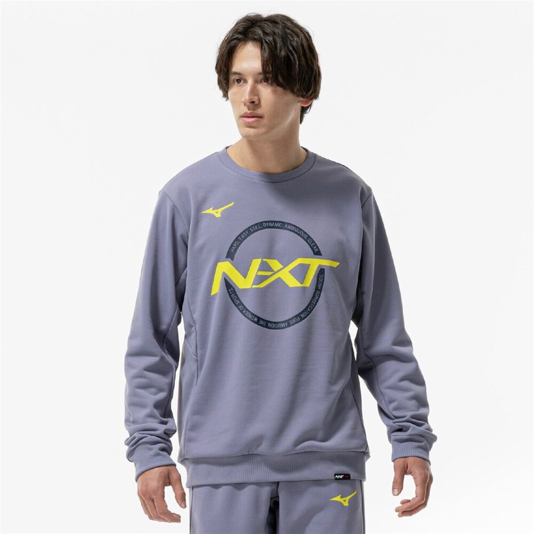 N-XT ソッカンスウェットクルーネック グラナイトグレー XS