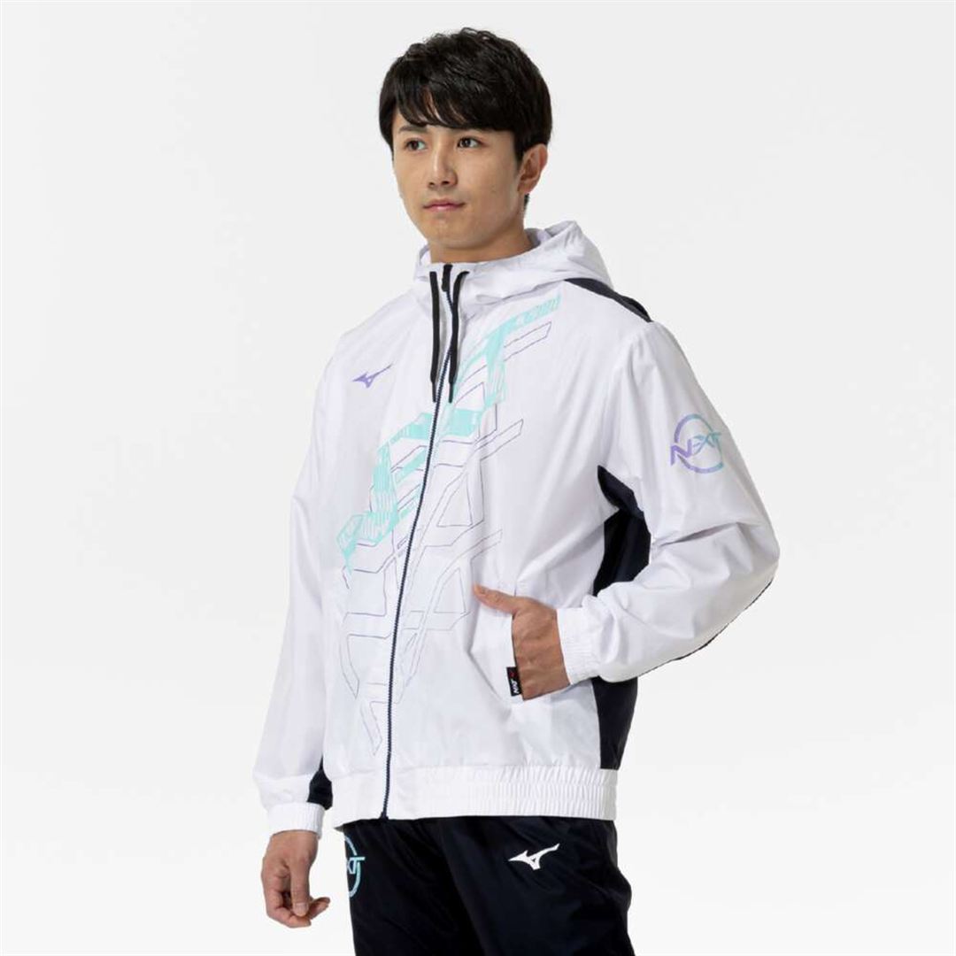 N-XT ウィンドブレーカージャケット ホワイト 2XL