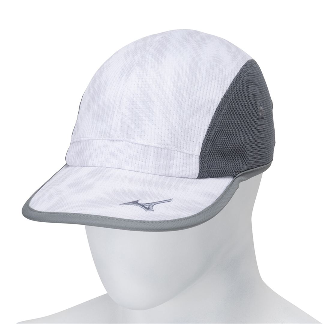 【汗処理／通気】ドライエアロフローキャップ スノーホワイト 56-60