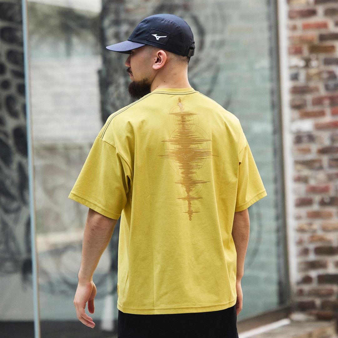 ルーズフィットTシャツ ミステッドイエロー S