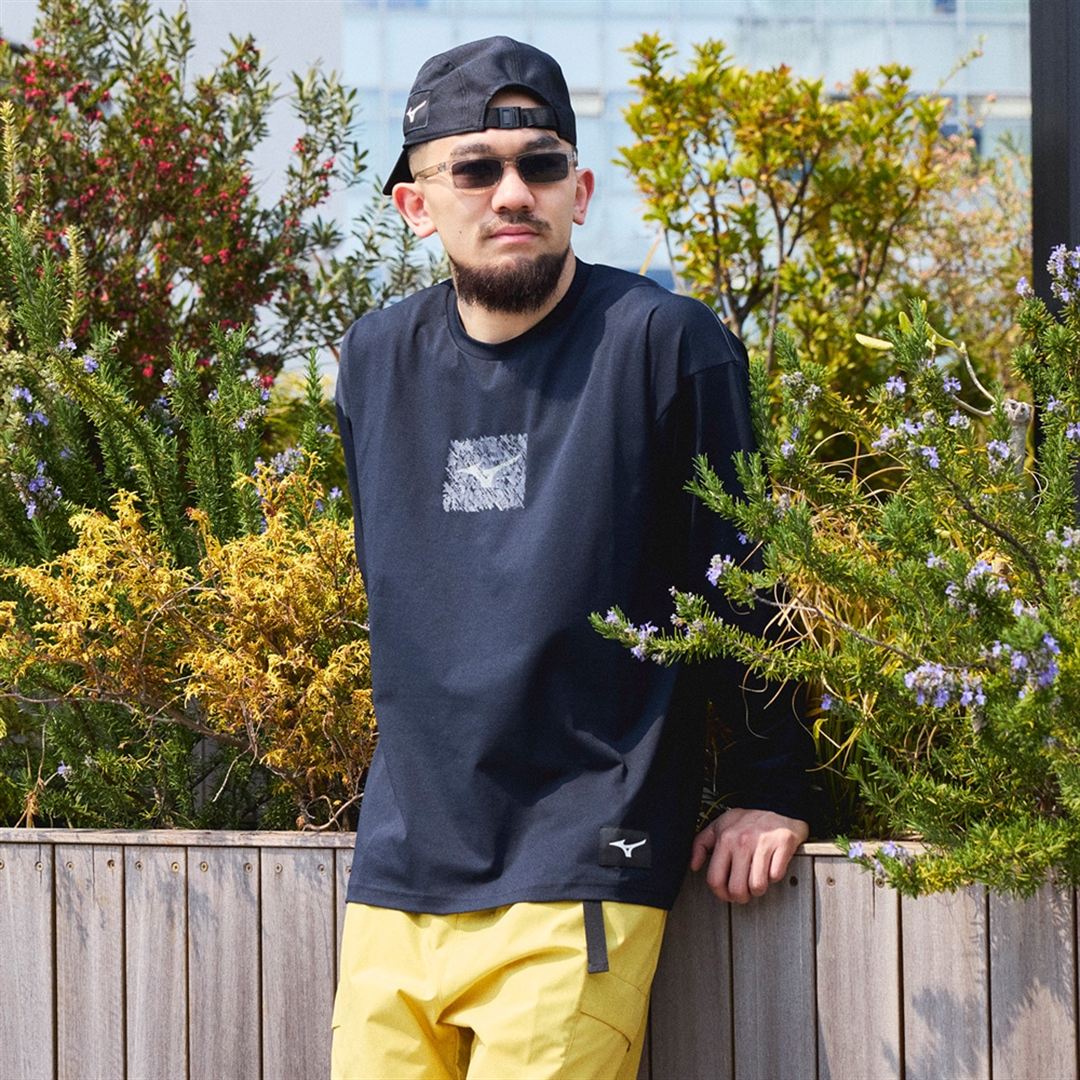 ルーズフィットTシャツ(長袖) ブラック S