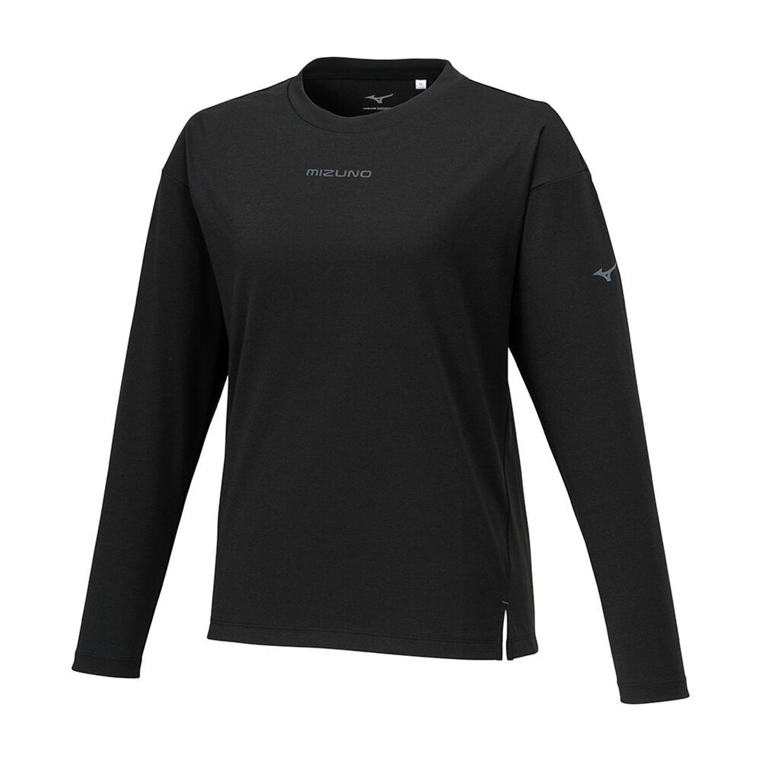 ソフトドライTシャツ(長袖) ブラック XL