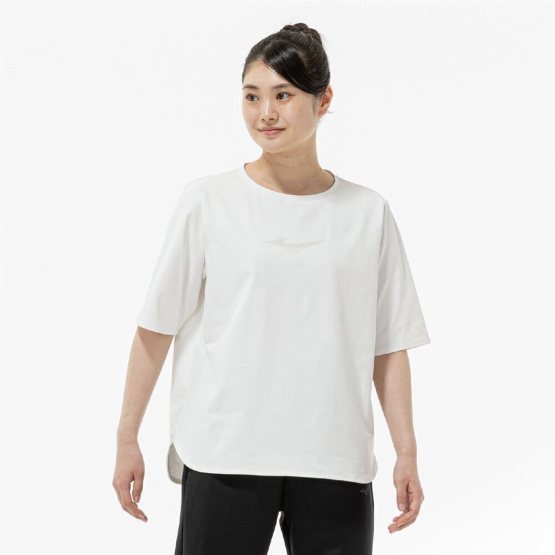 ソフトドライTシャツ(ワイドシルエット) スノーホワイト S