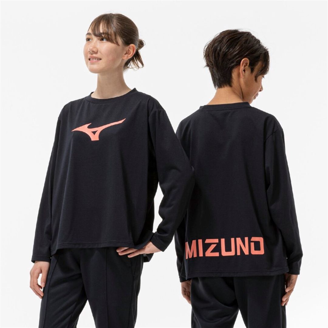 【抗菌防臭／防汚】GACHI Tシャツ(長袖) ブラック 120