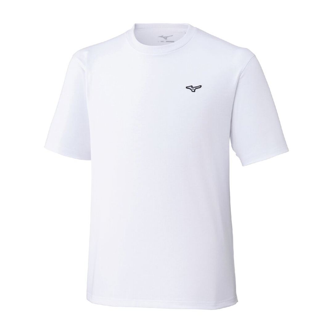 【ミズノ直営限定】THE MZ TEE ワンポイントロゴTシャツ ホワイト XL
