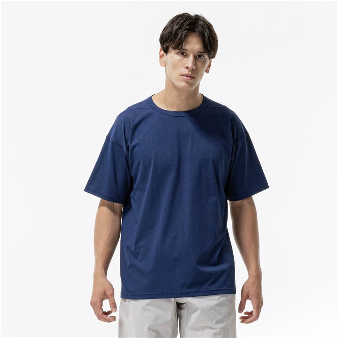 ストレッチソフトドライTシャツ エステートブルー XL