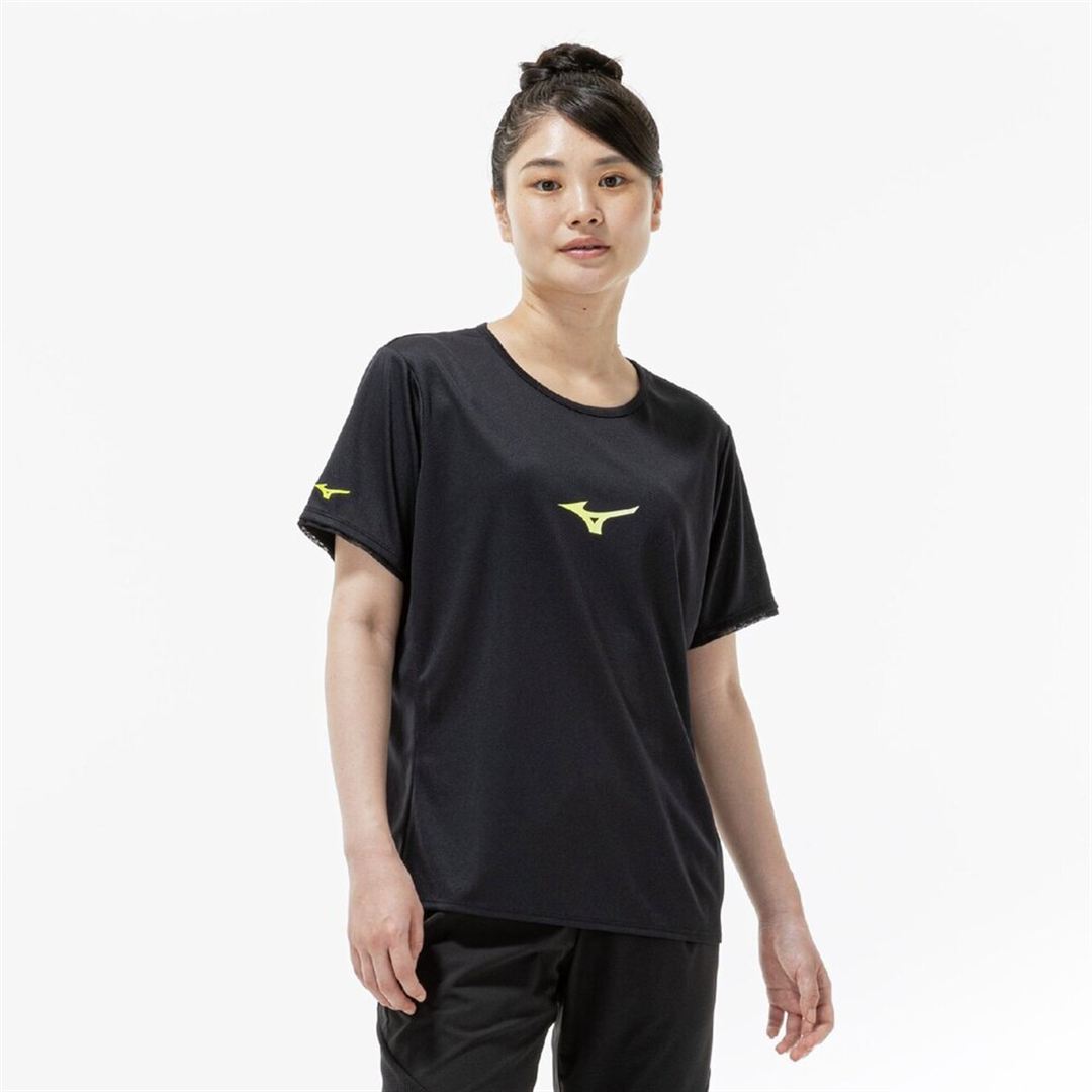 クイックドライTシャツ(ワイドシルエット) ブラック XL