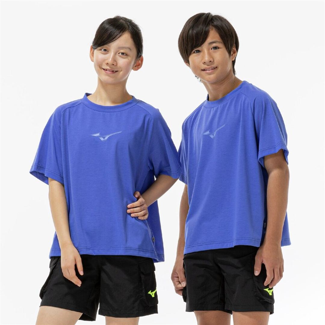 【抗菌防臭／防汚】GACHI Tシャツ ダズリングブルー 160