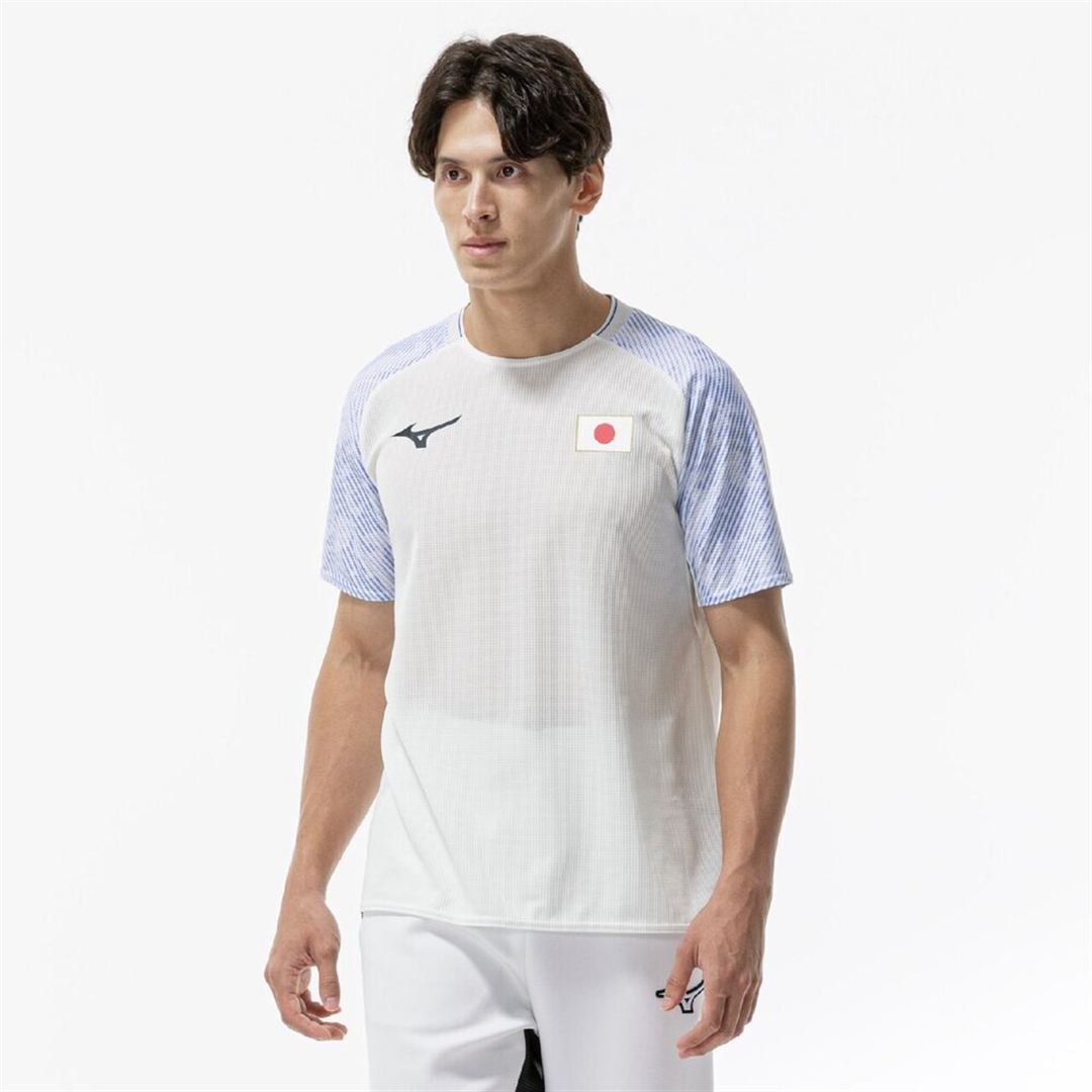 【汗処理／通気】オーセンティック ドライエアロフローTシャツ Rホワイト S