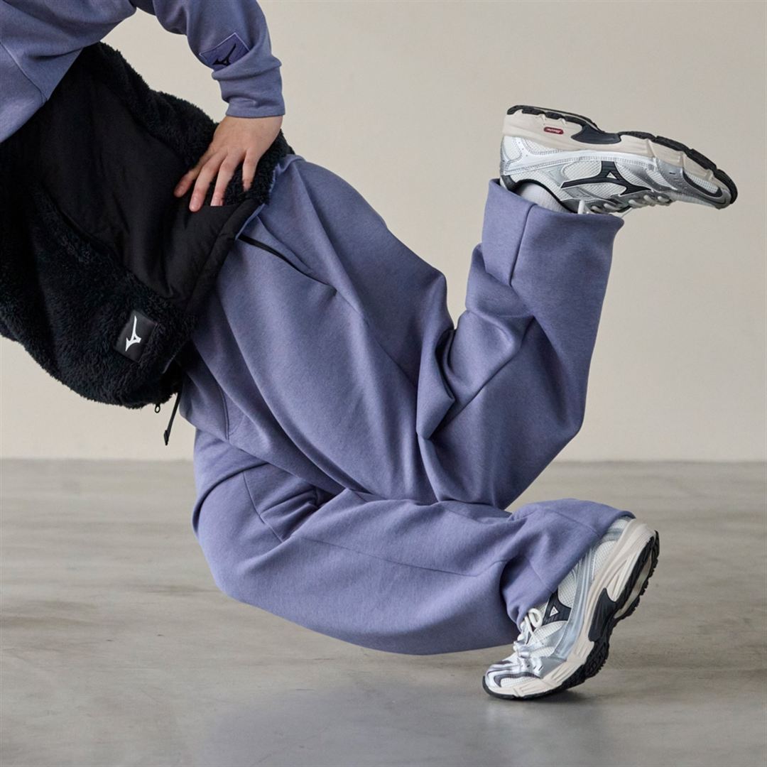 ルーズフィットスウェットパンツ グラナイトグレー杢 XS