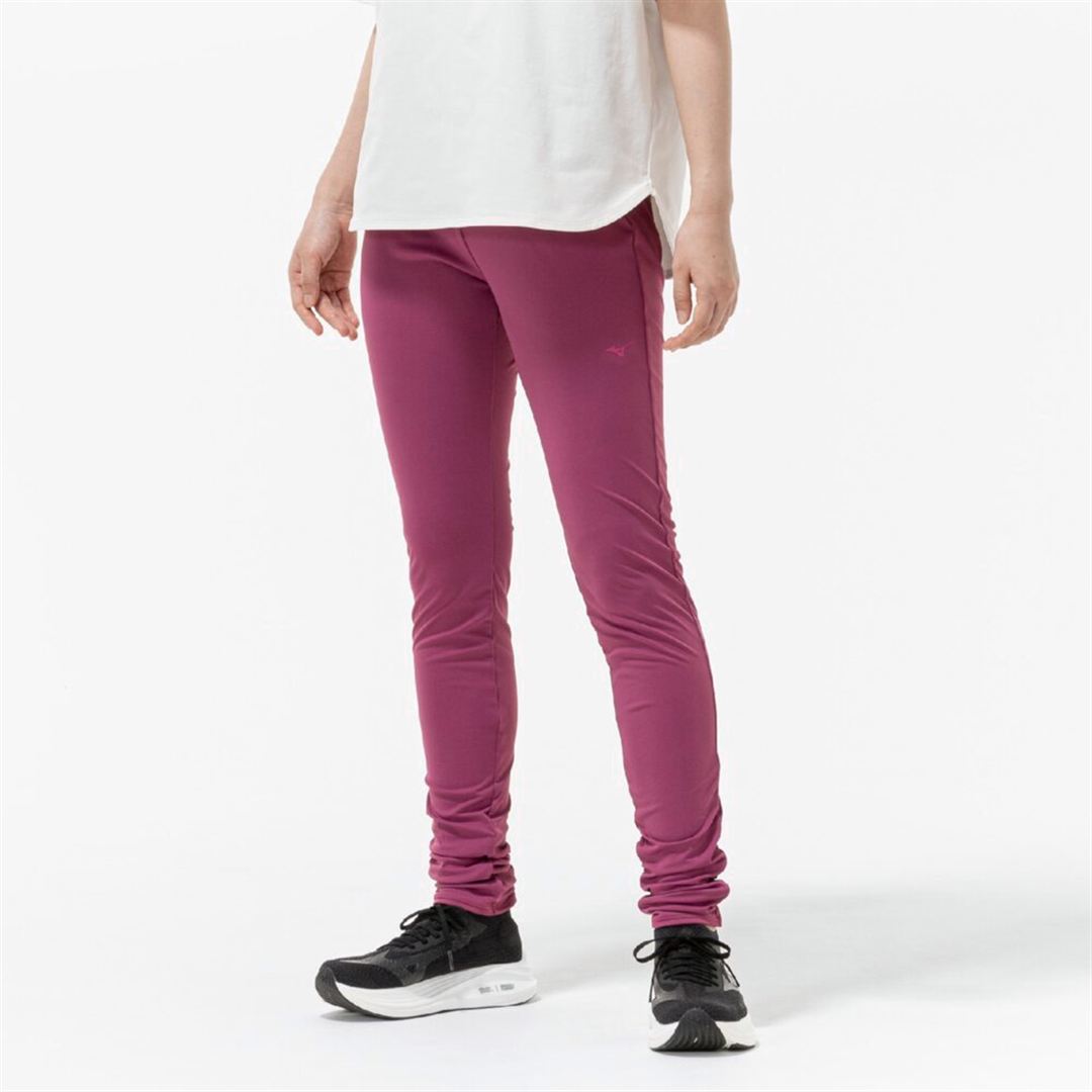 ストレッチスムースレギンスパンツ カシスピンク XL