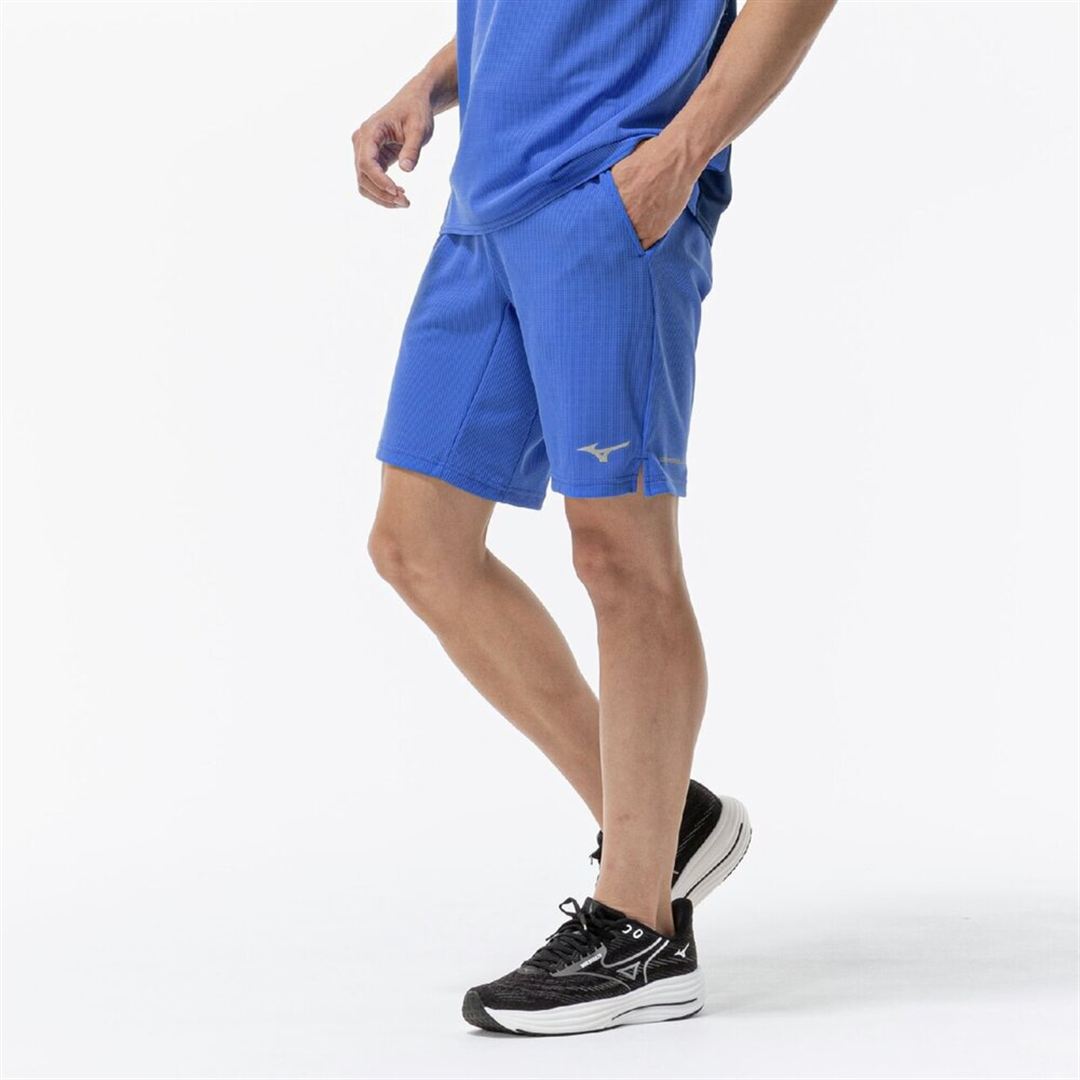 【汗処理／通気】ドライエアロフローハーフパンツ ダズリングブルー XL