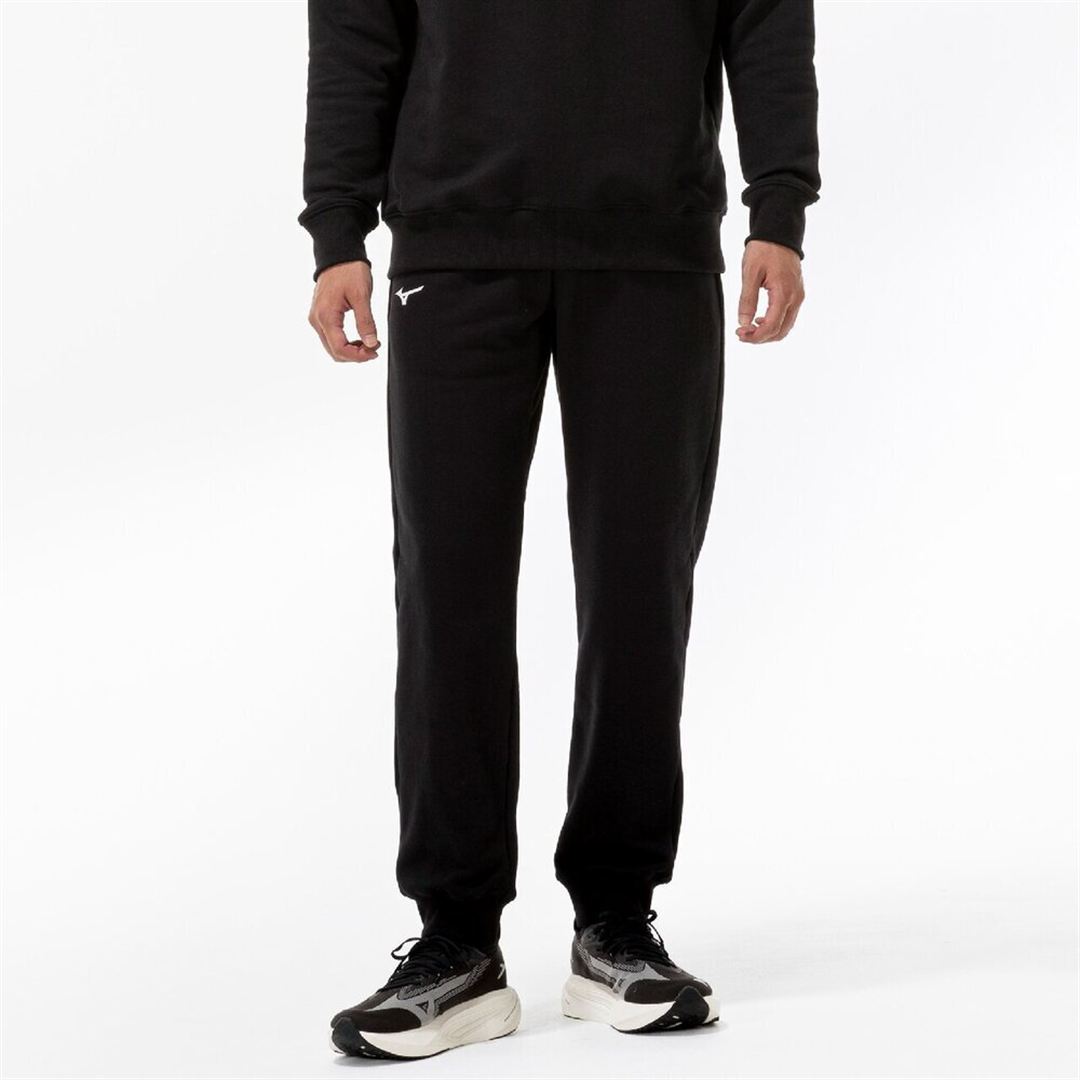 THE MZ SWEAT ワンポイントロゴスウェットパンツ ブラック XL