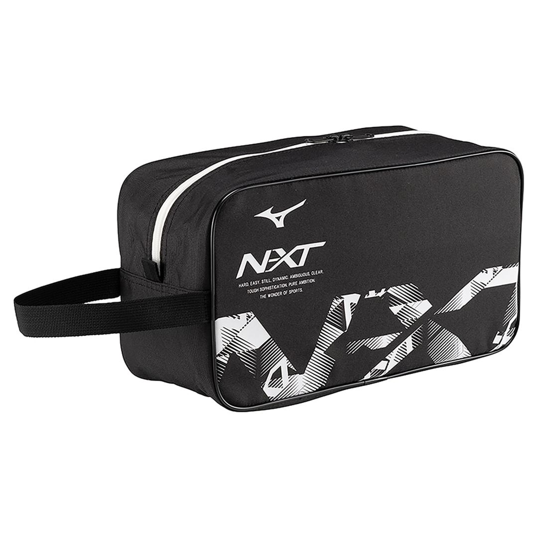 N-XT シューズケース ブラック×ホワイト