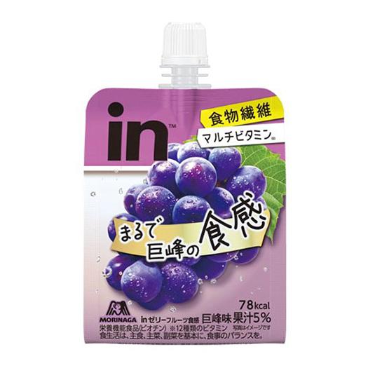 森永製菓／inゼリー フルーツ食感(巨峰味)※
