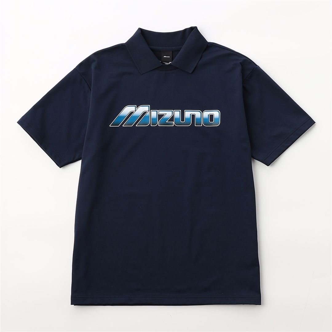 NEW VINTAGE GOLF MIZUNO クルーネックポロ ネイビー XL