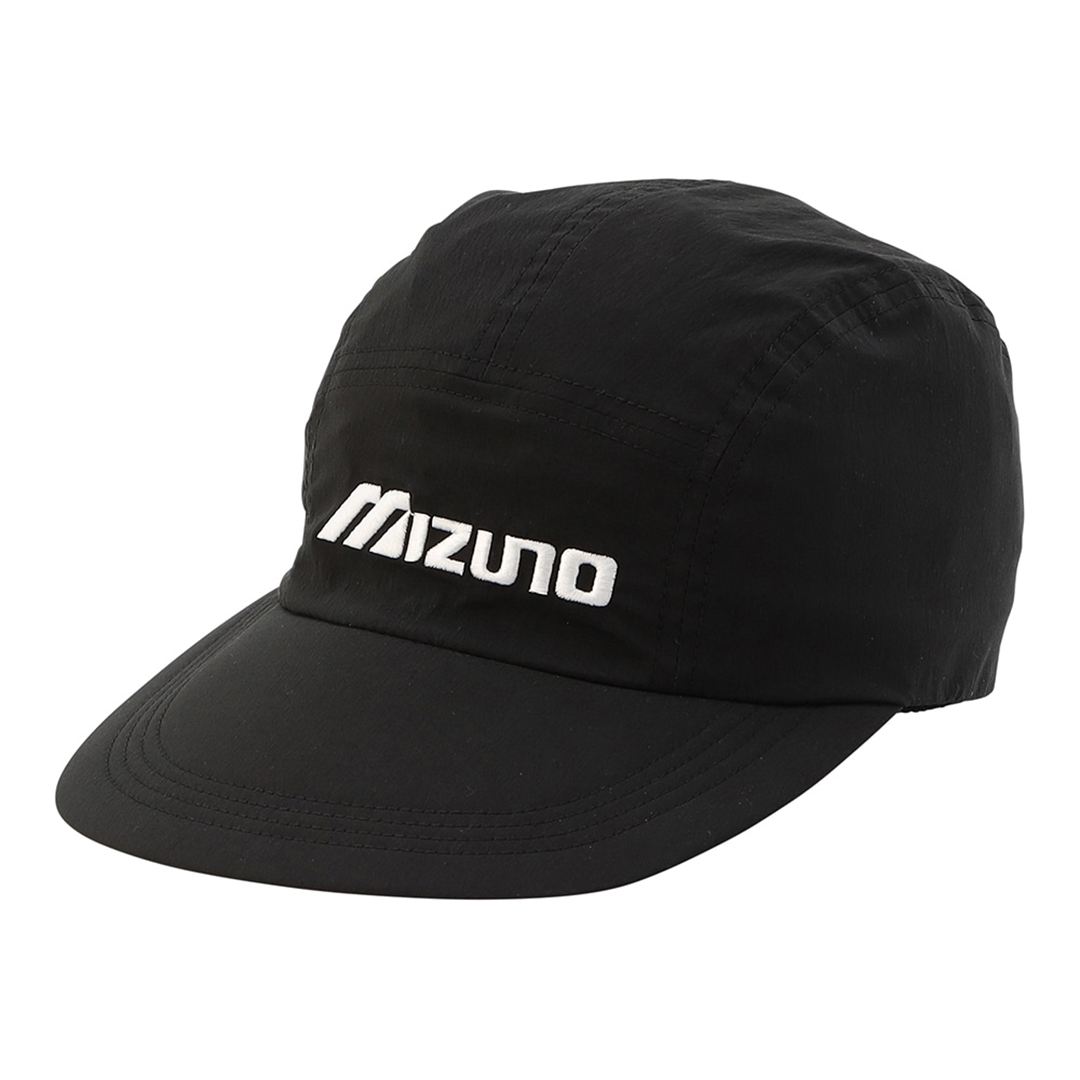 NEW VINTAGE GOLF MIZUNO ロゴ ロングビルキャップ ブラック 56-60