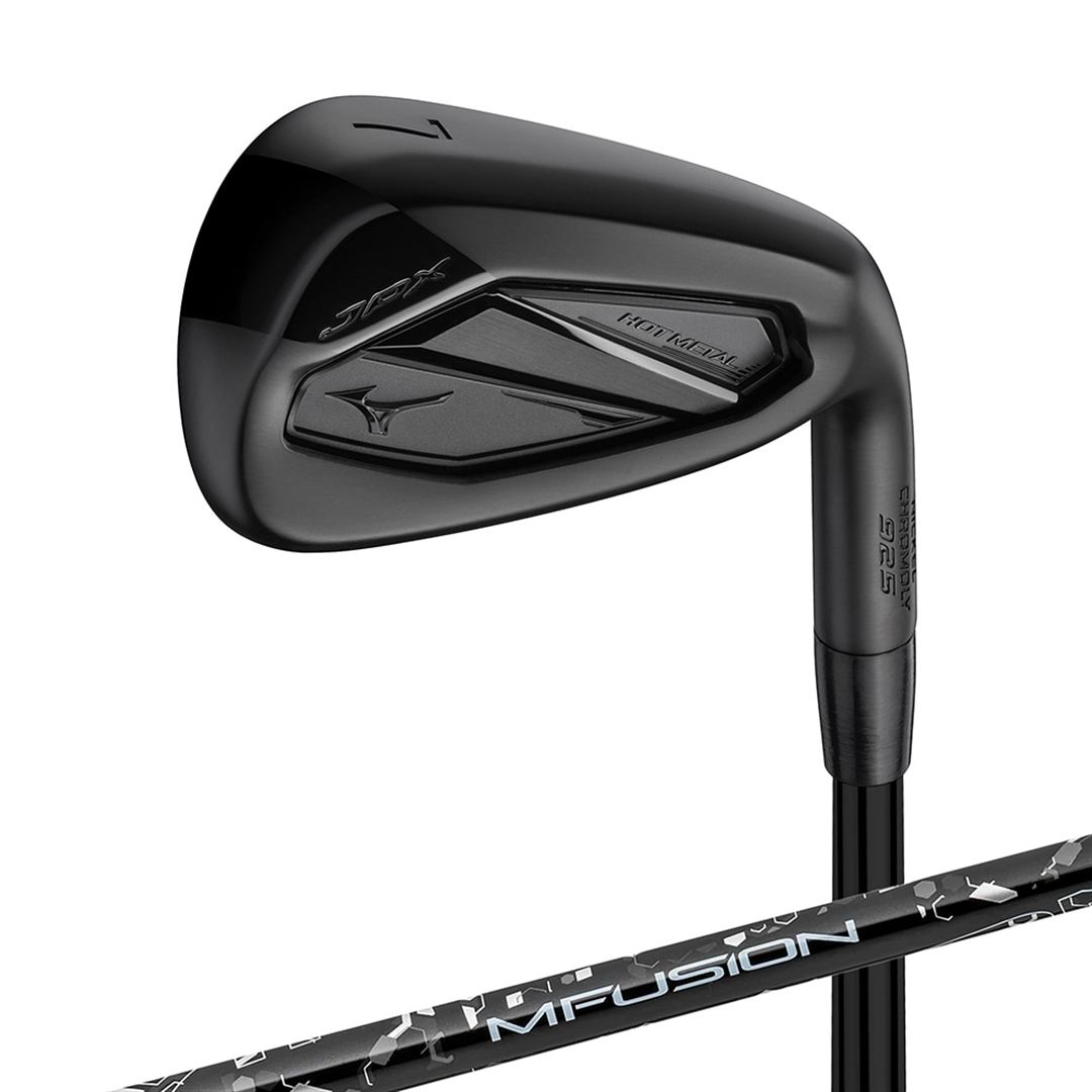 【数量限定】JPX 925 HOT METAL アイアン Limited Black Edition 5本組(No.6～9、PW)(22 MFUSION i カーボンシャフト付) R