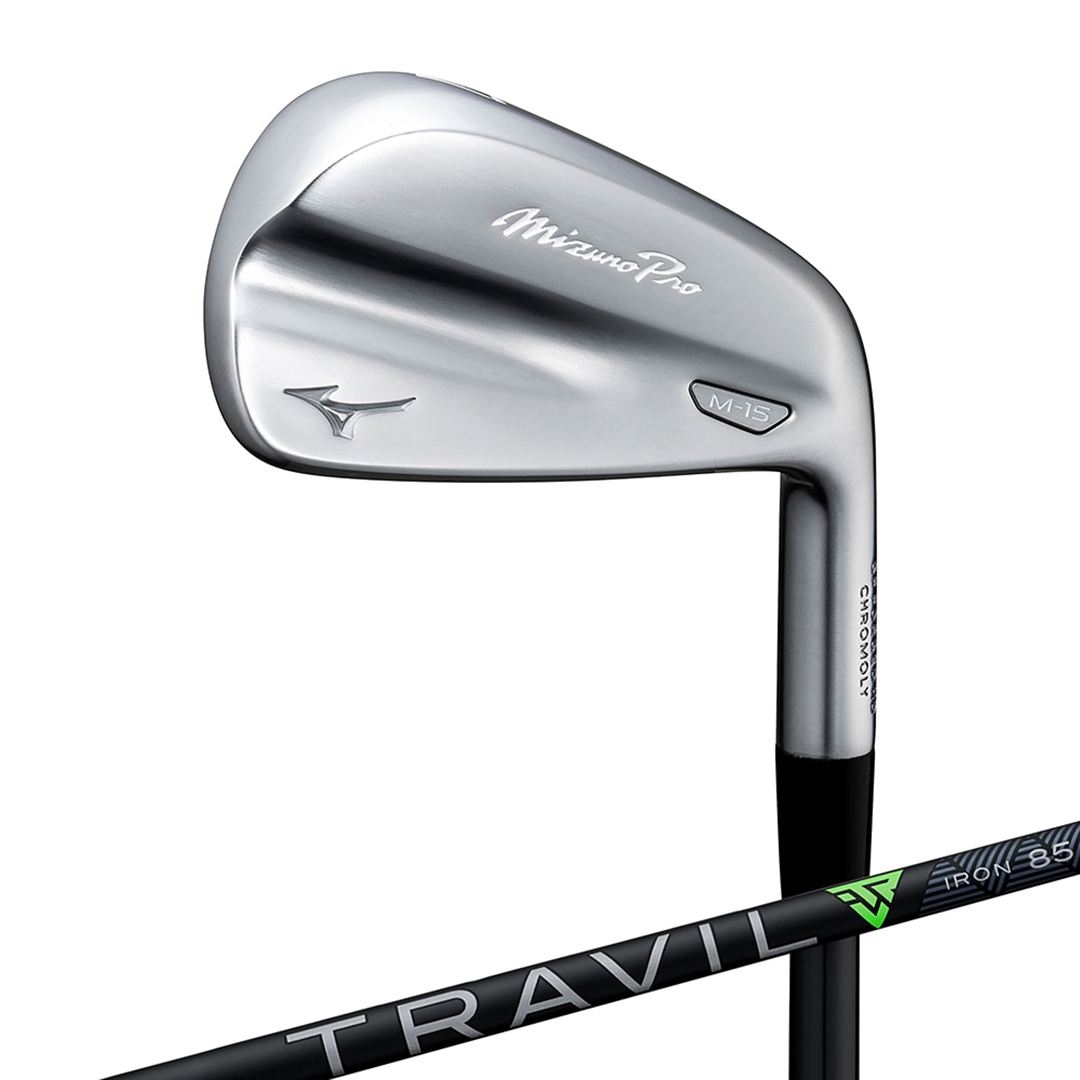 Mizuno Pro M-15 アイアン 6本組(No.5～9、PW)(TRAVIL 85 カーボンシャフト付) S