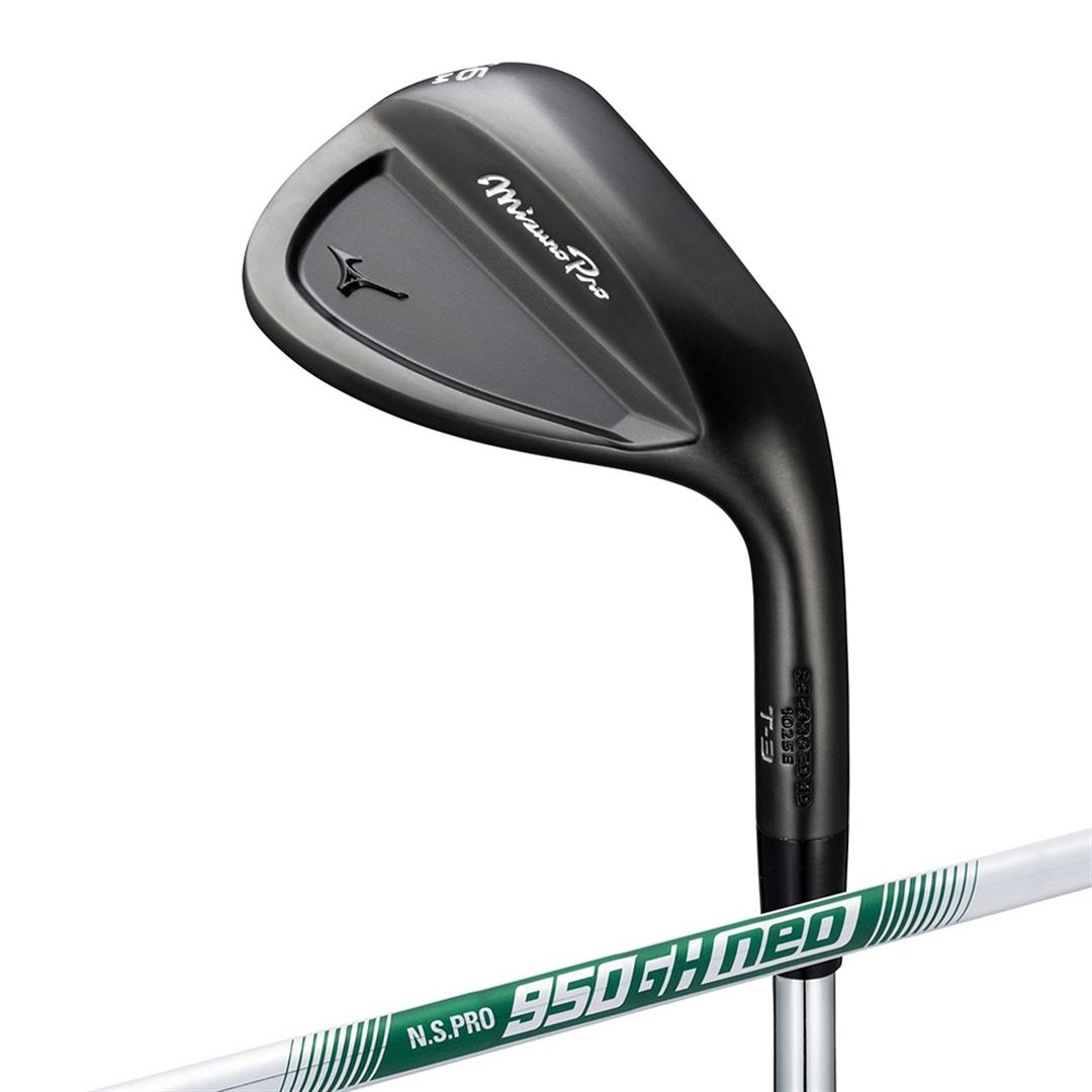 Mizuno Pro T-3 ウエッジ(ブラックIP仕上げ)(N.S.PRO 950 neo 軽量スチールシャフト付) 58-08
