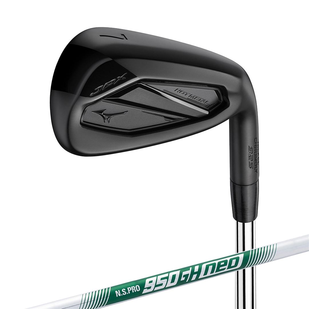 【数量限定】JPX 925 HOT METAL アイアン Limited Black Edition 5本組(No.6～9、PW)(N.S.PRO 950GH neo 軽量スチールシャフト付) S